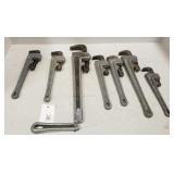 (7) Pipe Wrenches