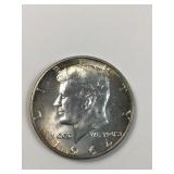 1964 90% silver Kennedy 1/2 dollar