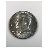 1969 40% silver Kennedy half dollar
