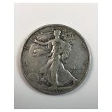 1937 90% silver walking liberty 1/2 dollar
