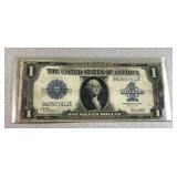 1923 series $1 large US silver certificate