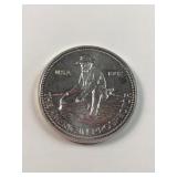 1 oz .999 silver Engelhard round