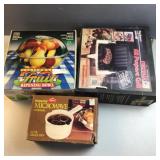 2 microwave cooking & fruit bowl