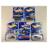 (5) hot wheels