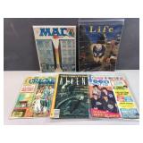 (5) vintage magazines