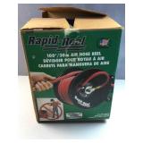 Rapid reel air hose reel