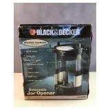 Black & decker automatic jar opener brushed
