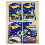 (4) hot wheels