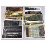 (19) vintage postcards