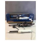 (3) hair curling irons