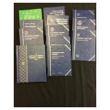 (12) empty coin collector books