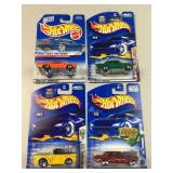(4) hot wheels