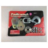 Powerwinch Swivel Pulley Block and Hook Set