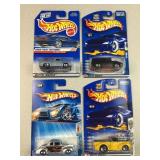 (4) hot wheels