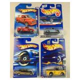 (4) hot wheels