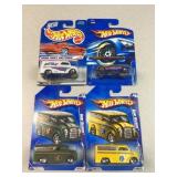 (4) Hot wheels