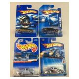 (4) hot wheels