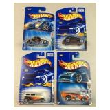 (4) hot wheels