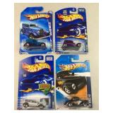 (4) hot wheels