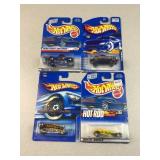 (4) Hot wheels