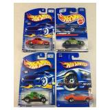 (4) hot wheels