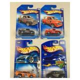 (4) hot wheels
