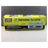 Tool Shop 17ï¿½ Professional Tile Cutter