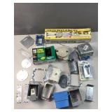 Ceiling brace & box kit and other hardware