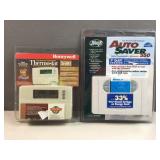 (2) electrical thermostat Honeywell 3600 and