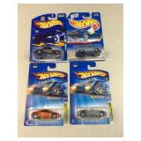 (4) Hot wheels