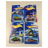 (4) Hot wheels