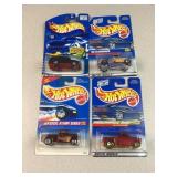 (4) Hot wheels