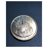 1 oz .990 copper Titanic  design