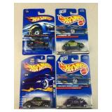 (4) hot wheels