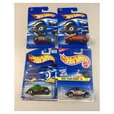 (4) Hot wheels