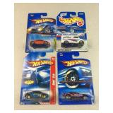 (4) Hot wheels