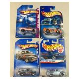 (4) hot wheels