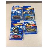 (4) Hot wheels