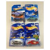 (4) Hot wheels