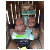 outdoor decor and hut