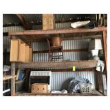 contents of marked section of wall