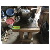 bench grinder and wood stand for it