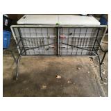 folding plastic table with barn experience