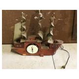vintage ship clock - no cover on clock face