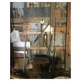 contents of marked section of wall