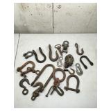 Shackles, hooks etc