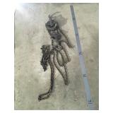 1000 # chain hoist  fully free & rolling