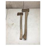 (2) hand axes