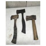 (3) hatchets