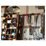 contents of marked section of wall